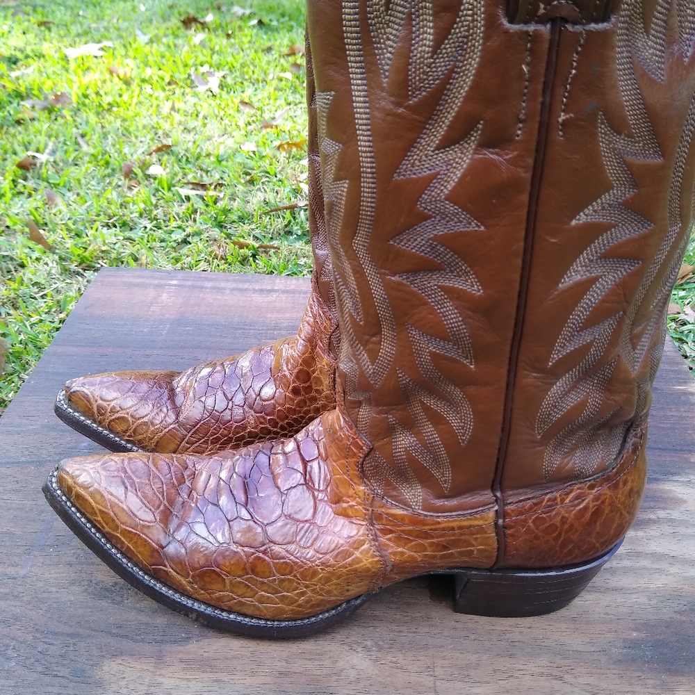 Vintage Justin Sea Turtle Boots